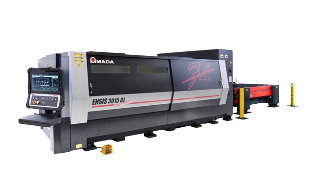 AMADA ENSIS AJ fiber lézergép 3, 6, 9 és 12 kW-os teljesítménnyel